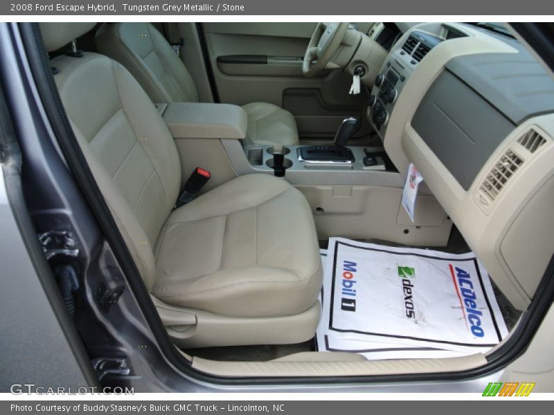 Tungsten Grey Metallic / Stone 2008 Ford Escape Hybrid