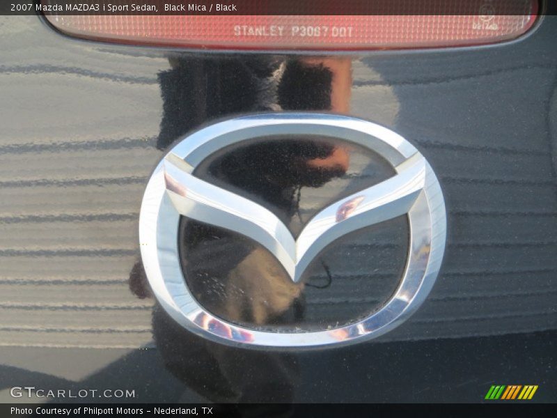 Black Mica / Black 2007 Mazda MAZDA3 i Sport Sedan