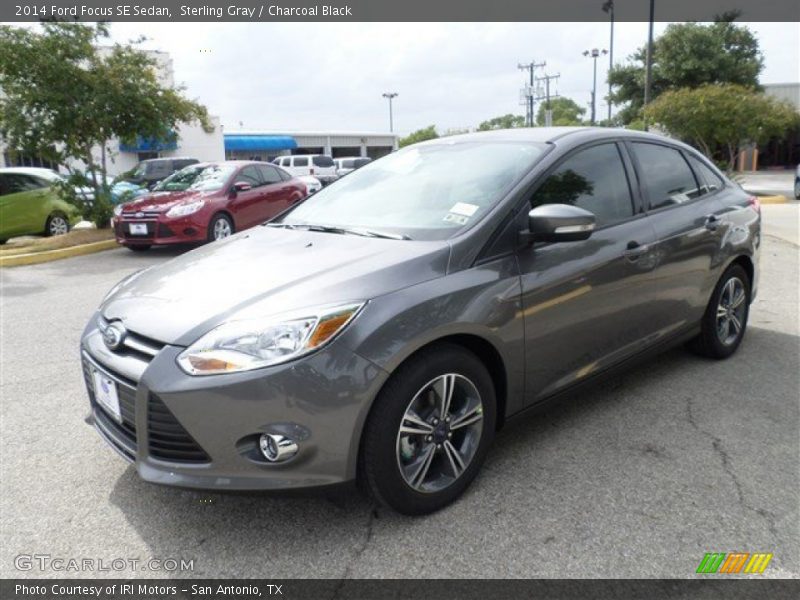 Sterling Gray / Charcoal Black 2014 Ford Focus SE Sedan