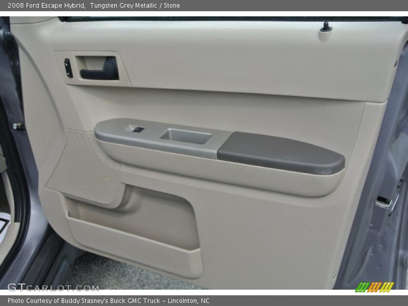 Tungsten Grey Metallic / Stone 2008 Ford Escape Hybrid