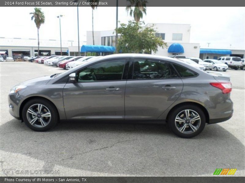 Sterling Gray / Charcoal Black 2014 Ford Focus SE Sedan