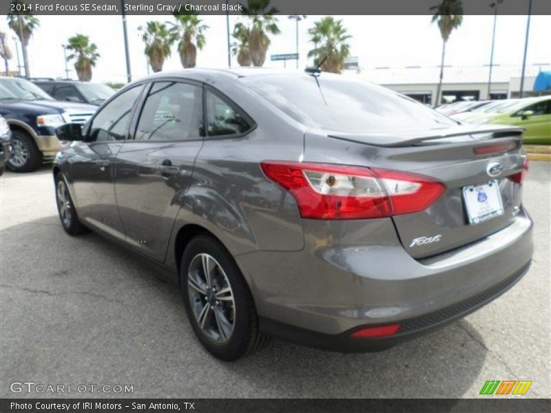 Sterling Gray / Charcoal Black 2014 Ford Focus SE Sedan