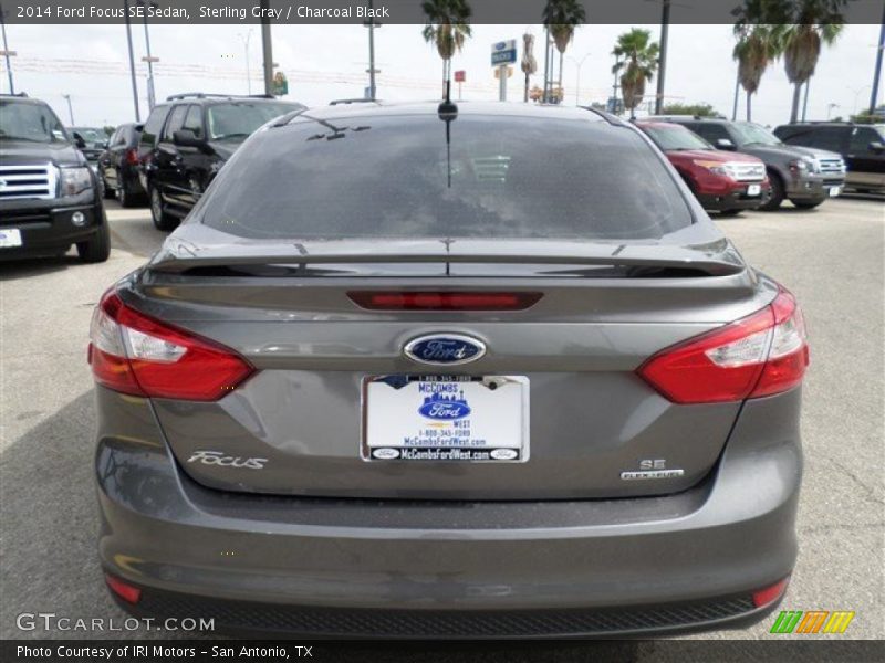 Sterling Gray / Charcoal Black 2014 Ford Focus SE Sedan