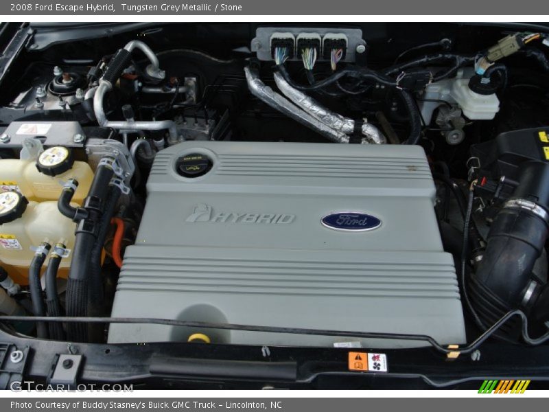Tungsten Grey Metallic / Stone 2008 Ford Escape Hybrid