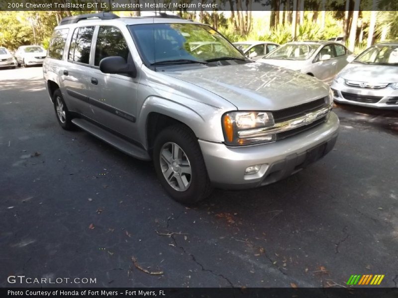 Silverstone Metallic / Medium Pewter 2004 Chevrolet TrailBlazer EXT LS