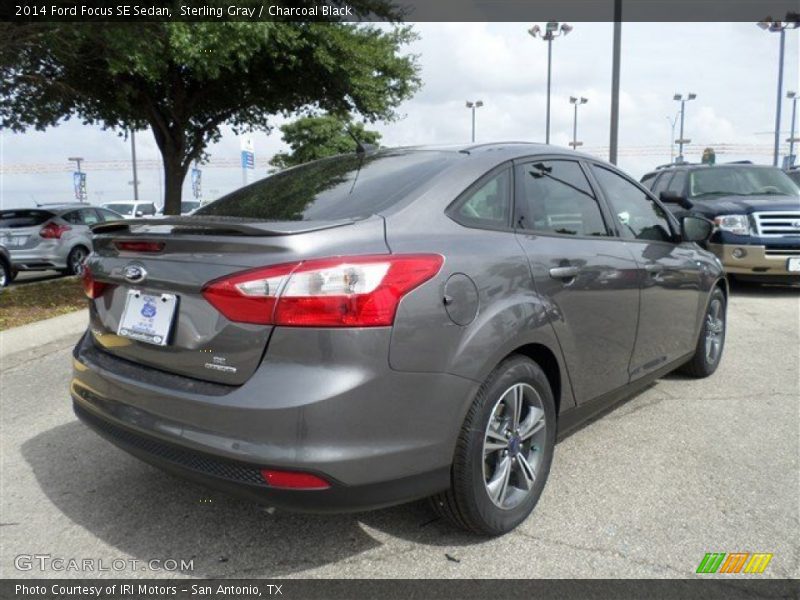 Sterling Gray / Charcoal Black 2014 Ford Focus SE Sedan