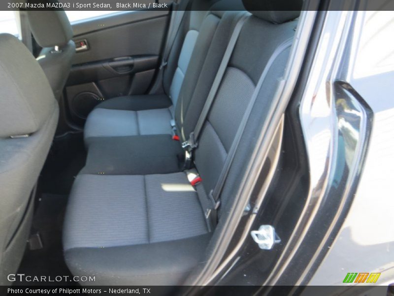 Black Mica / Black 2007 Mazda MAZDA3 i Sport Sedan