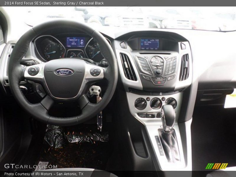 Sterling Gray / Charcoal Black 2014 Ford Focus SE Sedan