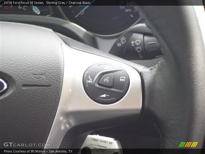 Sterling Gray / Charcoal Black 2014 Ford Focus SE Sedan