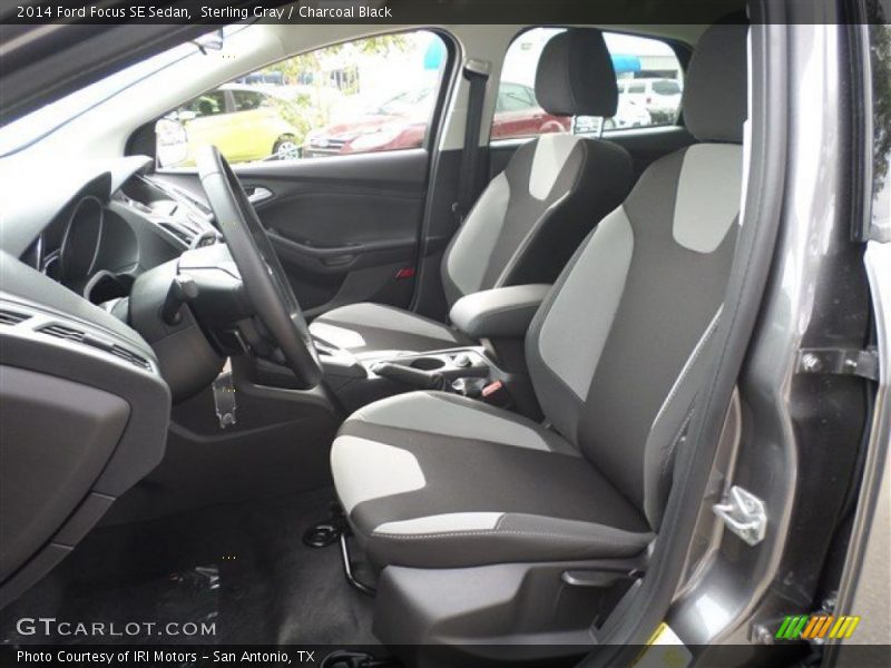 Sterling Gray / Charcoal Black 2014 Ford Focus SE Sedan