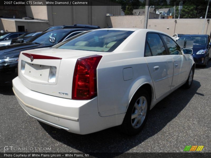 White Diamond / Cashmere 2007 Cadillac CTS Sedan