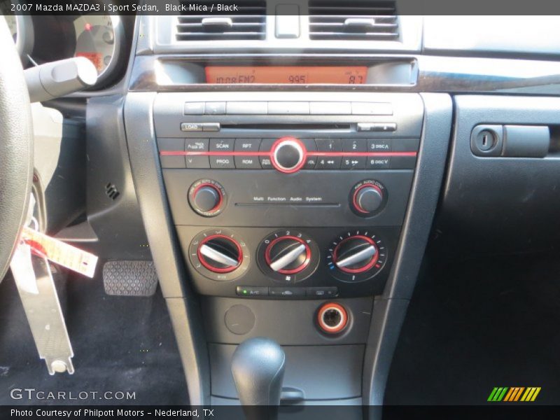 Black Mica / Black 2007 Mazda MAZDA3 i Sport Sedan