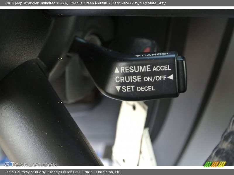 Rescue Green Metallic / Dark Slate Gray/Med Slate Gray 2008 Jeep Wrangler Unlimited X 4x4