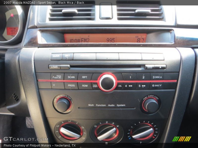 Controls of 2007 MAZDA3 i Sport Sedan
