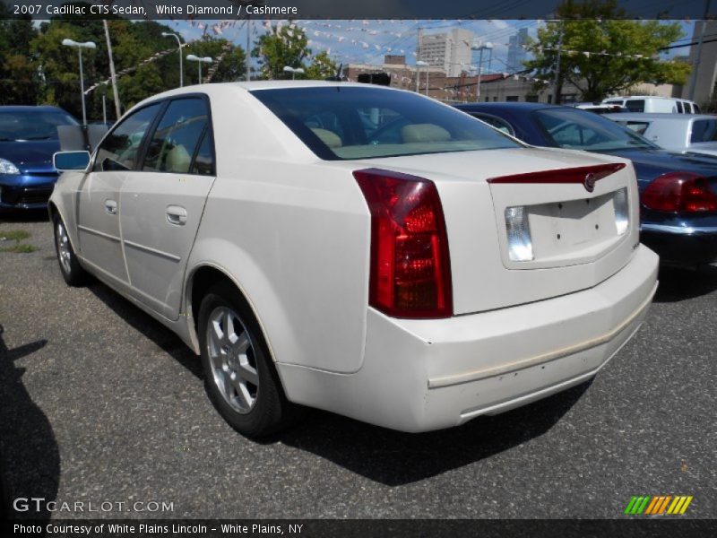 White Diamond / Cashmere 2007 Cadillac CTS Sedan