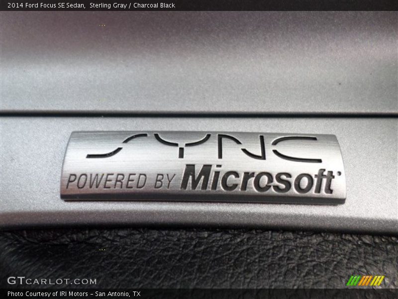 Sterling Gray / Charcoal Black 2014 Ford Focus SE Sedan