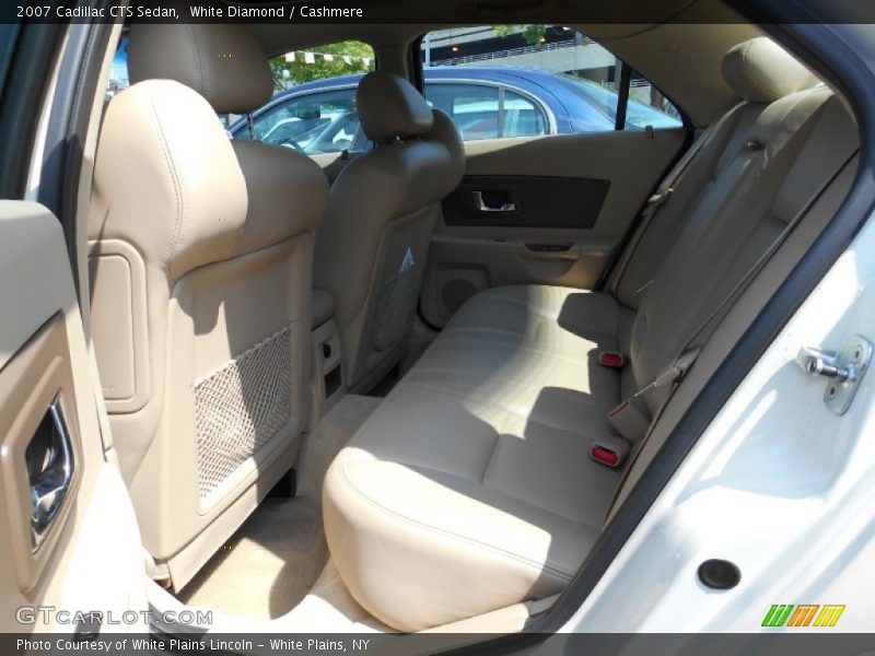 White Diamond / Cashmere 2007 Cadillac CTS Sedan