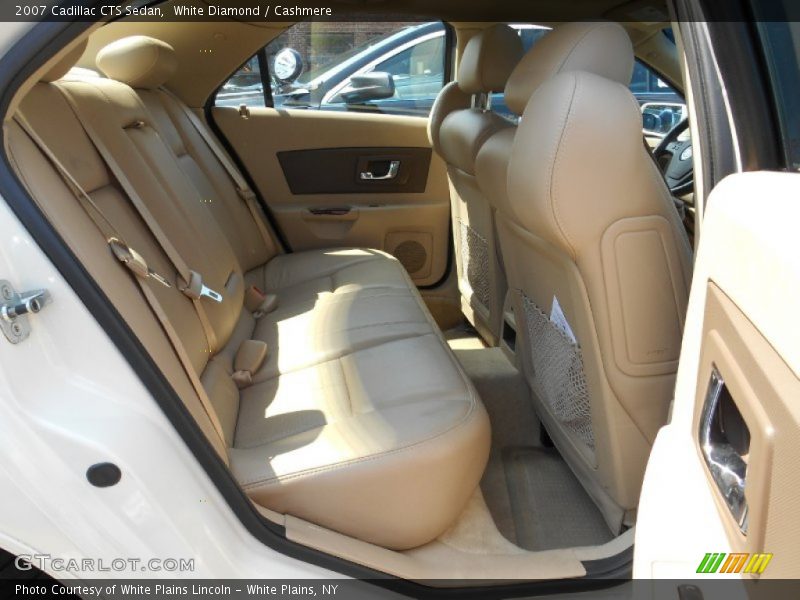 White Diamond / Cashmere 2007 Cadillac CTS Sedan