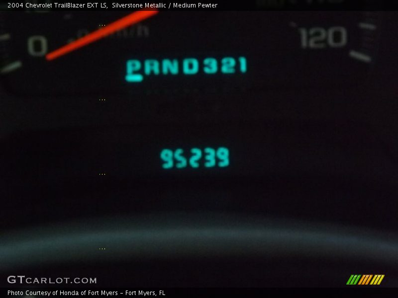 Silverstone Metallic / Medium Pewter 2004 Chevrolet TrailBlazer EXT LS