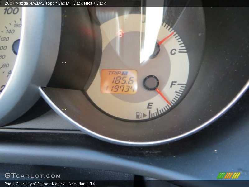 Black Mica / Black 2007 Mazda MAZDA3 i Sport Sedan