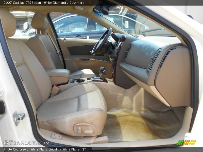 White Diamond / Cashmere 2007 Cadillac CTS Sedan
