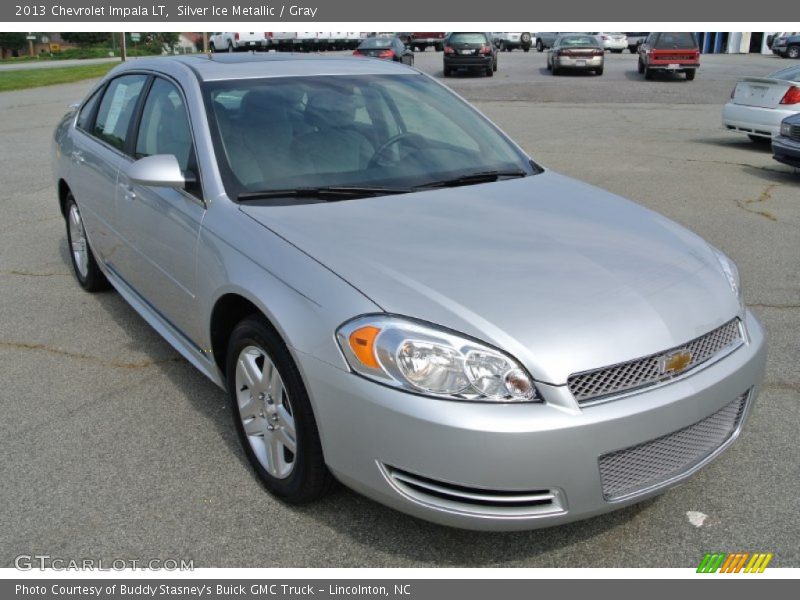 Silver Ice Metallic / Gray 2013 Chevrolet Impala LT