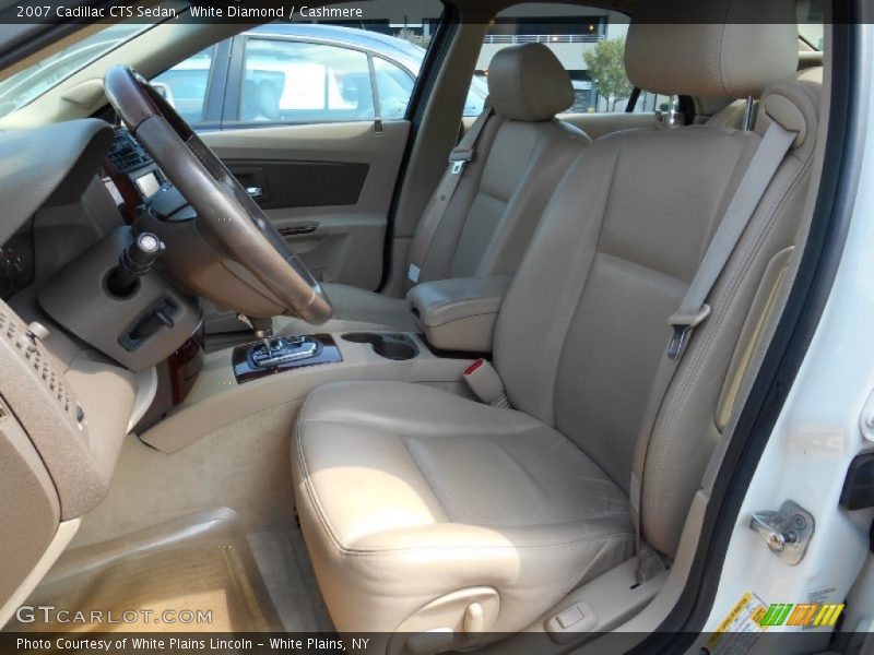 White Diamond / Cashmere 2007 Cadillac CTS Sedan