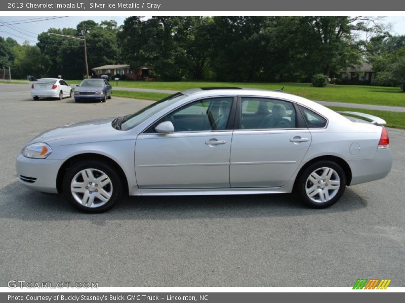 Silver Ice Metallic / Gray 2013 Chevrolet Impala LT