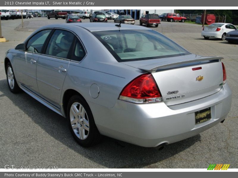 Silver Ice Metallic / Gray 2013 Chevrolet Impala LT