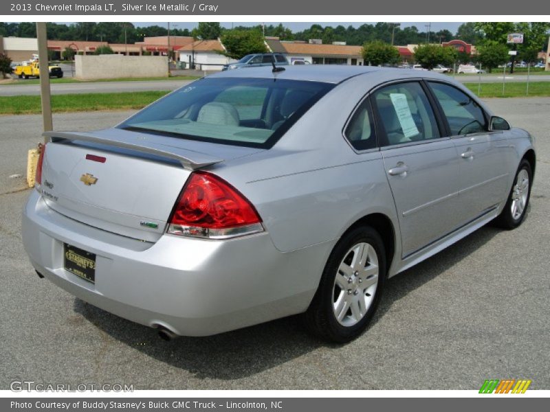 Silver Ice Metallic / Gray 2013 Chevrolet Impala LT