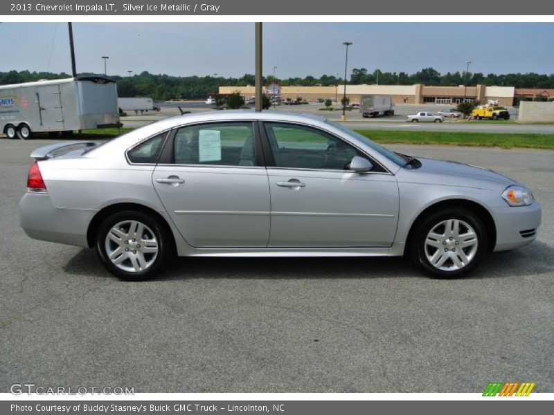 Silver Ice Metallic / Gray 2013 Chevrolet Impala LT