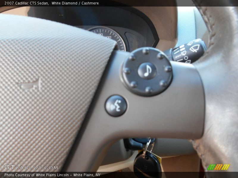 White Diamond / Cashmere 2007 Cadillac CTS Sedan