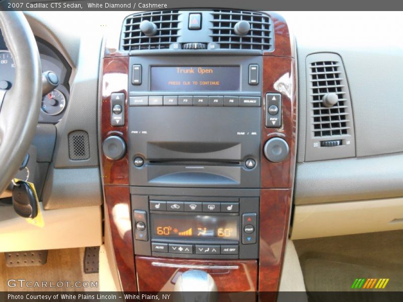 White Diamond / Cashmere 2007 Cadillac CTS Sedan