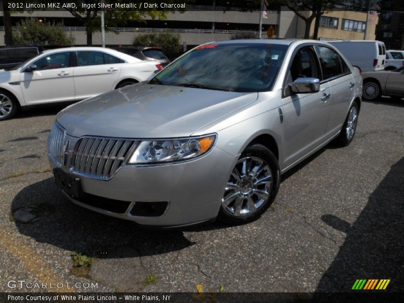 Ingot Silver Metallic / Dark Charcoal 2012 Lincoln MKZ AWD