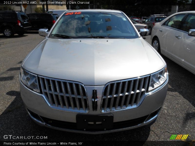 Ingot Silver Metallic / Dark Charcoal 2012 Lincoln MKZ AWD
