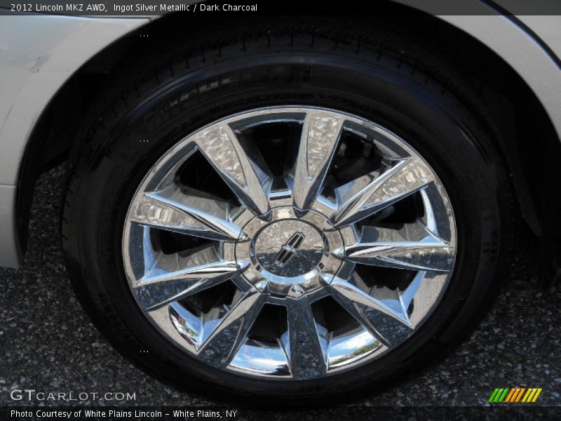 Ingot Silver Metallic / Dark Charcoal 2012 Lincoln MKZ AWD