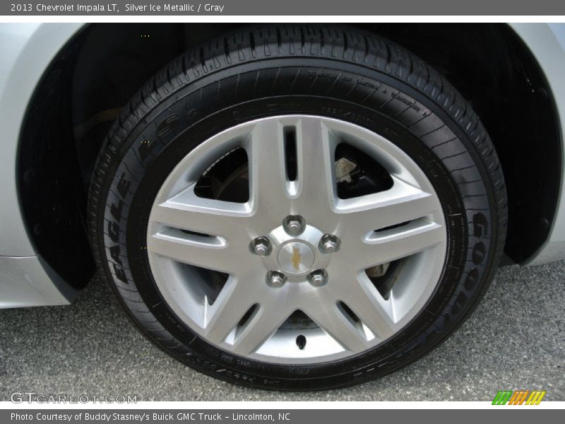 Silver Ice Metallic / Gray 2013 Chevrolet Impala LT