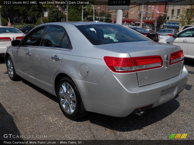 Ingot Silver Metallic / Dark Charcoal 2012 Lincoln MKZ AWD