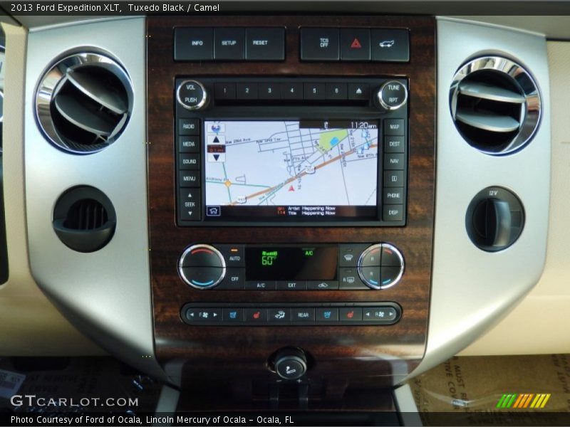 Tuxedo Black / Camel 2013 Ford Expedition XLT