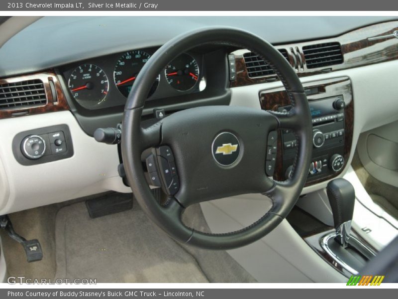Silver Ice Metallic / Gray 2013 Chevrolet Impala LT