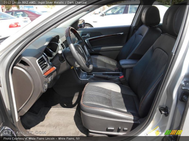 Ingot Silver Metallic / Dark Charcoal 2012 Lincoln MKZ AWD