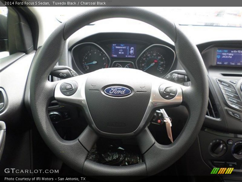  2014 Focus S Sedan Steering Wheel