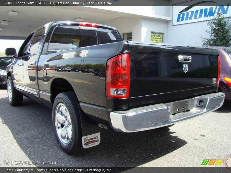 Black / Dark Slate Gray 2005 Dodge Ram 1500 SLT Quad Cab
