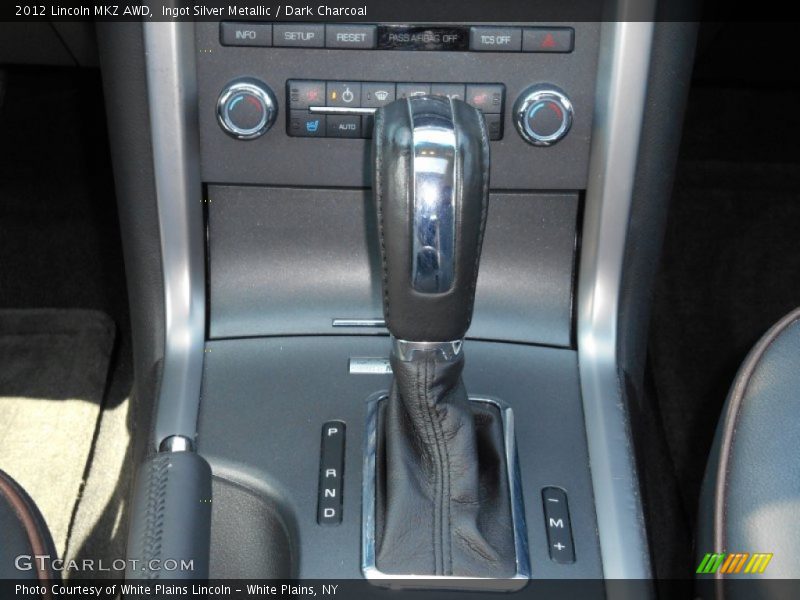 Ingot Silver Metallic / Dark Charcoal 2012 Lincoln MKZ AWD