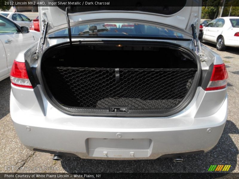 Ingot Silver Metallic / Dark Charcoal 2012 Lincoln MKZ AWD