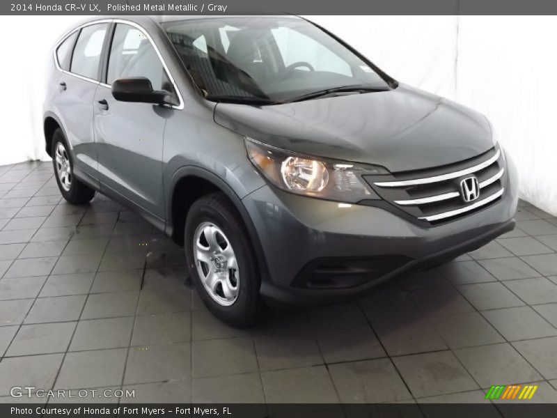 Polished Metal Metallic / Gray 2014 Honda CR-V LX