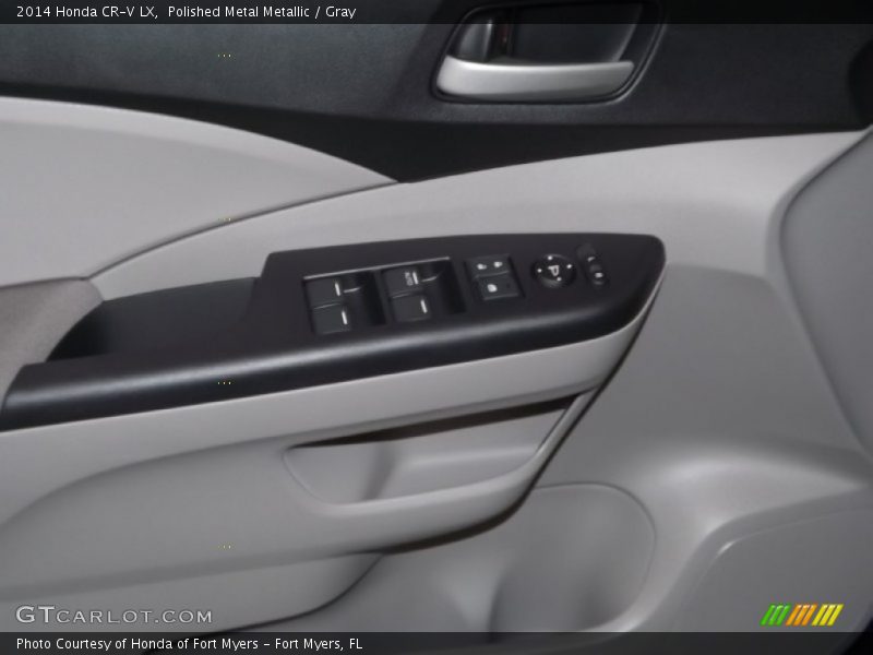 Polished Metal Metallic / Gray 2014 Honda CR-V LX