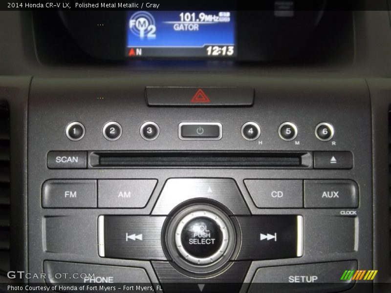 Polished Metal Metallic / Gray 2014 Honda CR-V LX