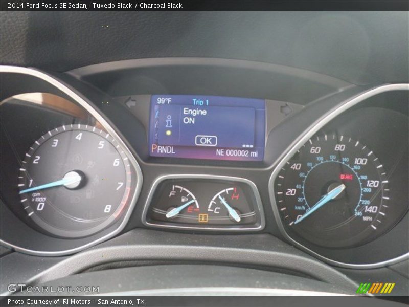 Tuxedo Black / Charcoal Black 2014 Ford Focus SE Sedan