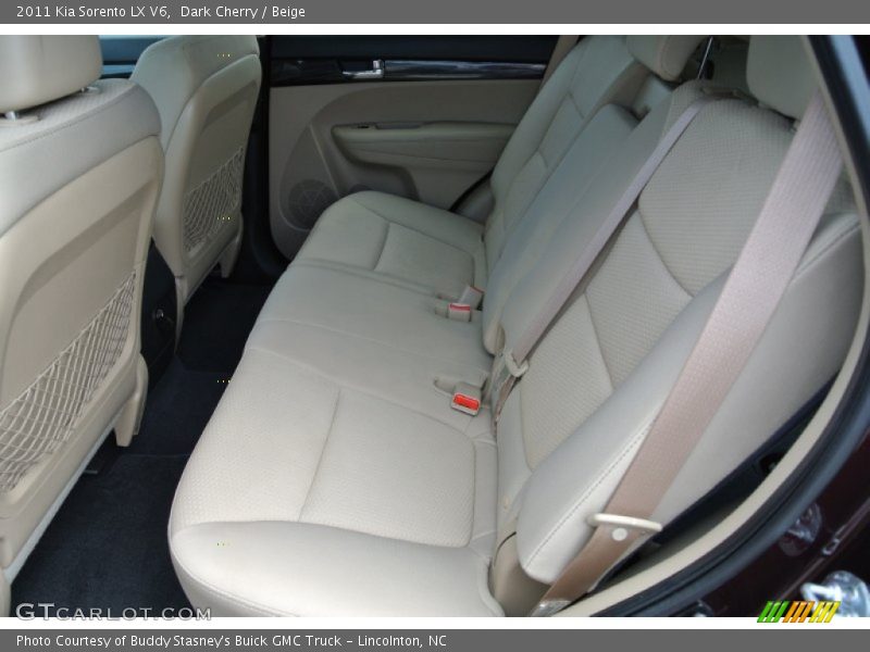 Dark Cherry / Beige 2011 Kia Sorento LX V6